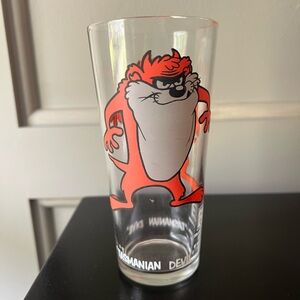 Vintage Pepsi 1973 Tasmanian Devil Collection Glass Loonie Tunes